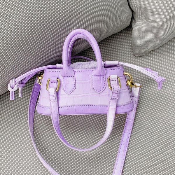 

evening bags gradient color small bag 2021 portable tote ladies luxury one shoulder messenger stone pattern square