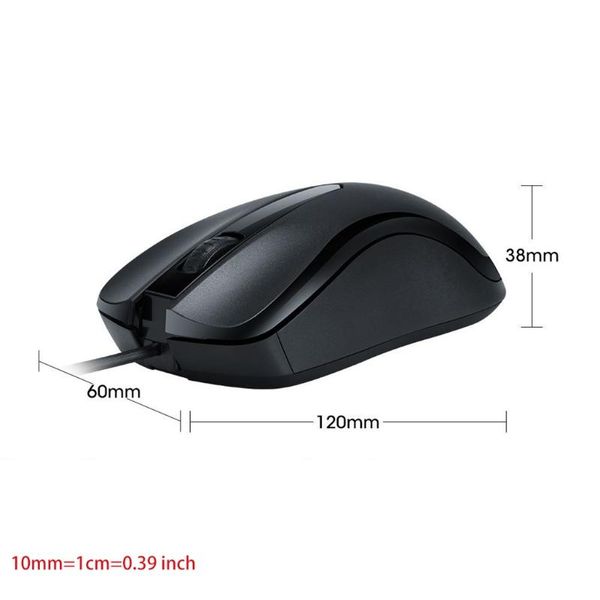

computer optical mouse 1000 dpi classic wired usb p9ya mice
