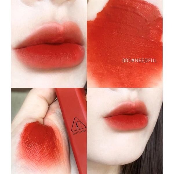 

lip gloss 12 colors chestnut velvet matte liquid lipstick waterproof long lasting nude women red tint cosmetic
