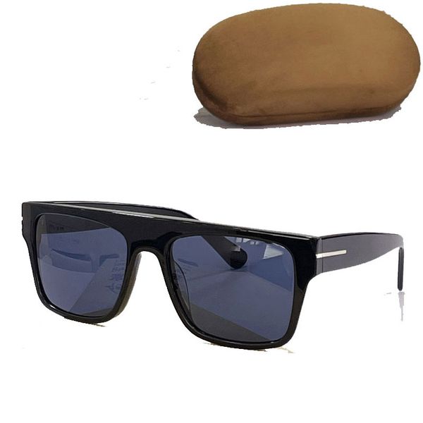 Солнцезащитные очки дизайнерские мужчины мода FT0907 классический популярный популярный мотоцикл гоггль объектива полной рамки FCORD Sunglassess для женщин с оригинальной коробкой