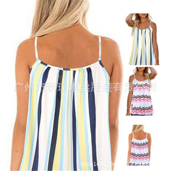 

camisoles fashion vest 2021 women's casual decor loose sling, Black;white