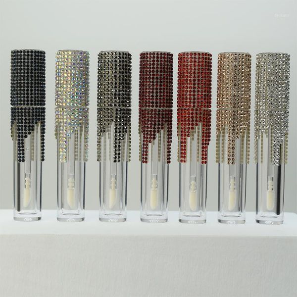 

wholesale diamond lip gloss tube empty pipe1