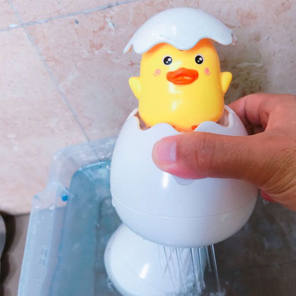 

bath toys in the bathroom children's water duckling floating hatching eggs will spray creative gifts