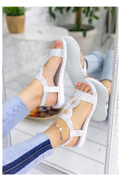 

sandals jocelyn silver, Black