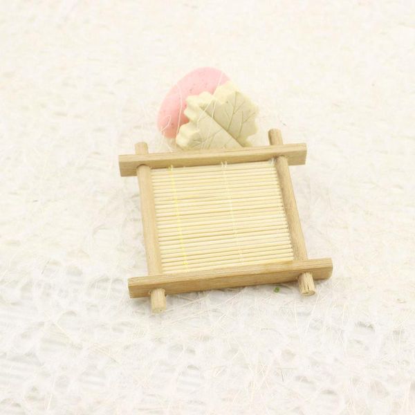 

soap dishes wooden natural bamboo dish tray holder storage rack plate box container for bath shower bathroom in stock