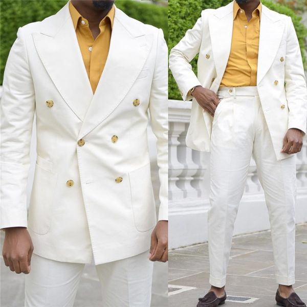 

white men suits blazer groom wear for wedding tuxedos slim fit double breasted mens prom suits custom made, Black