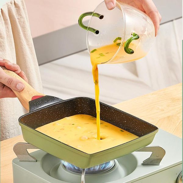 

pans frying pan aluminium alloy omelette nonstick egg pancake steak pot breakfast maker cookware cooking tool kitchen utensils