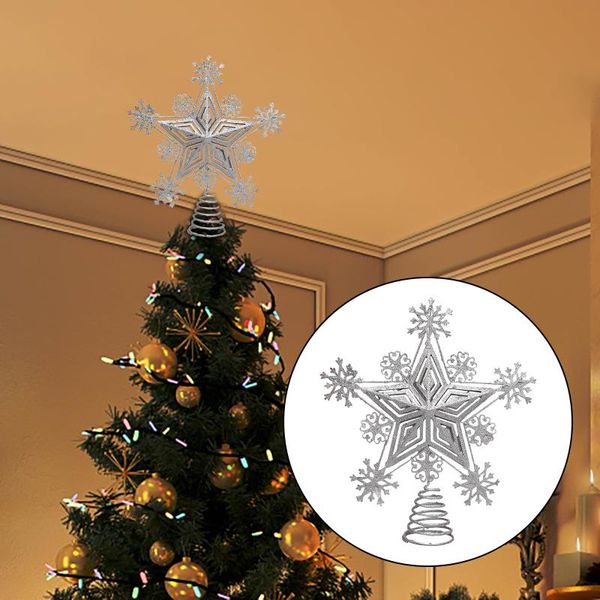 

christmas decorations gold glitter tree iron star for home xmas ornaments navidad year 2021 natal noel