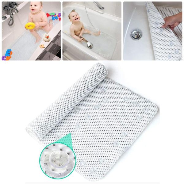 

bathtub anti-slip mat with suction cup non slip safety matting tapis salle de bain bathroom non-slip bath mats