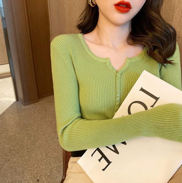 

sweaters v-neck sweater for women slim bottoming shirt black t-shirt sweaters autumn, White;black