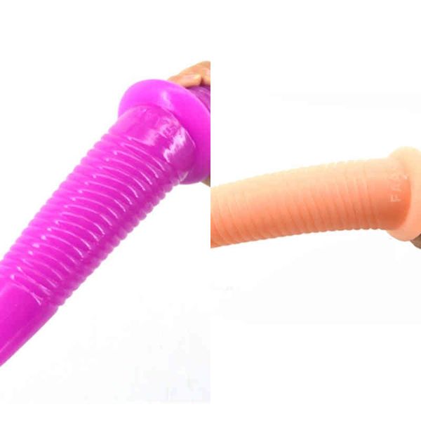 Nxy Analspielzeug Sexprodukte Dildos Fax Schraubgriffdildo Langer Penis Großer Schwanz für Frauen Butt Plug Mann Masturbieren Paar Lesben Flirt Shop 1014 1208