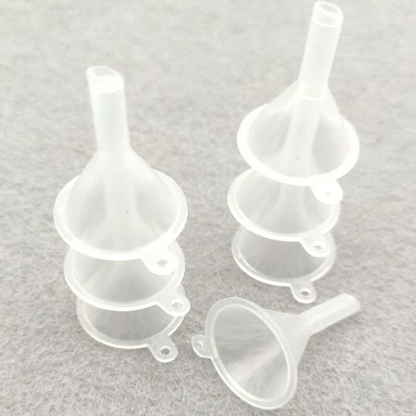 

storage bottles & jars 5pcs mini funnels plastic small suit for essential oil , empty lipgloss tube perfume