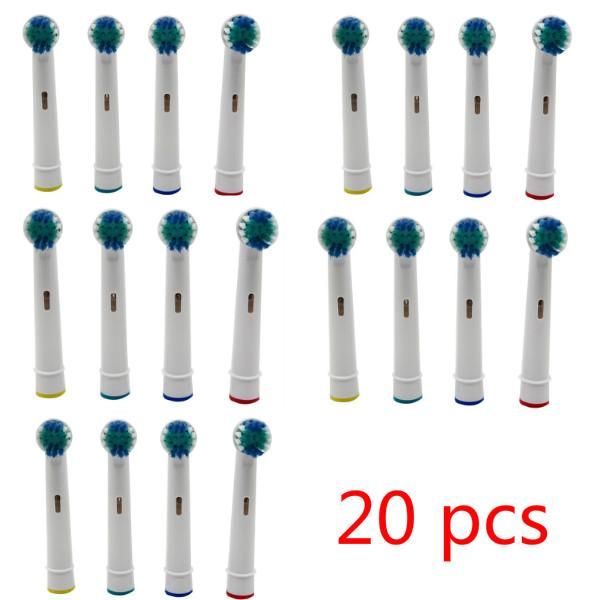 

20pcs electric toothbrush head for oral b replacement brush heads smart