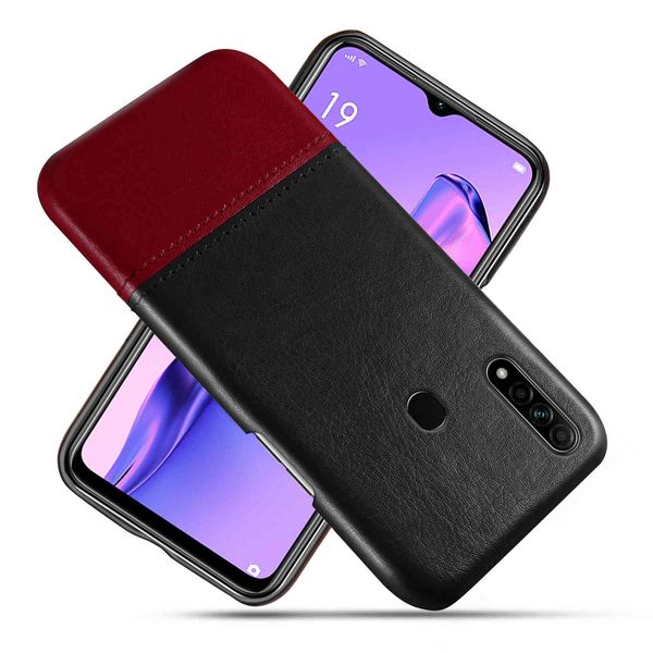 

Cases Cell Phone Sets Suitable for Oppo A8 Mobile Case Leather Anti Falling Splicing Protective
