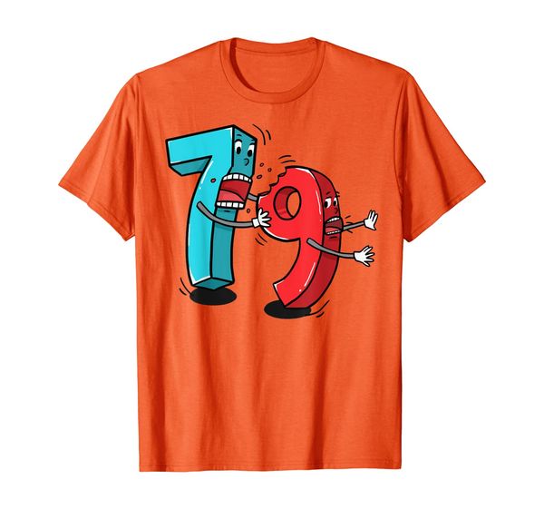 

7 ate (8) 9 Funny Math Pun T Shirt, Mainly pictures