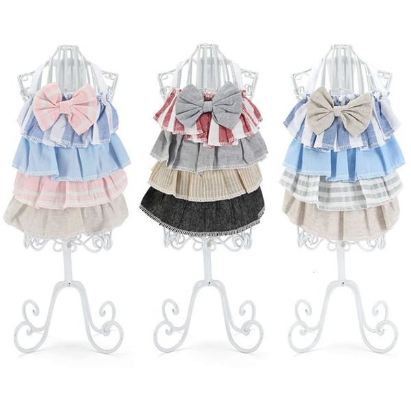 

the dog clothes spring and summer cake skirt elegant dog cat pet clothing