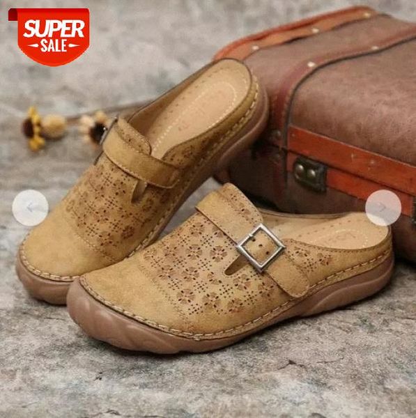 

rome sandals women wedges buckle ladies slippers casual comfortable fashion summer plus size shoes femme sandalias mujer #xw1j, Black