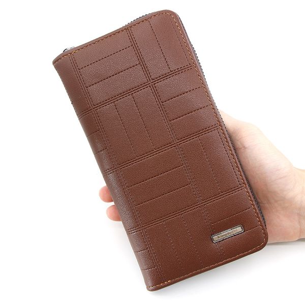 

phone purse wallet zipper clutch coin bag men's fashion long new mobile drmkj