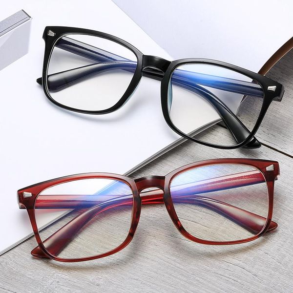 

fashion sunglasses frames blue light blocking glasses women men vintage eyeglass woman frame oversize square black optical computer reading