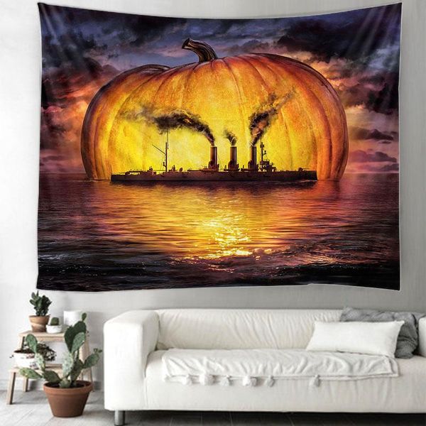 

tapestries halloweentapestry wall hanging mandala cloth yoga