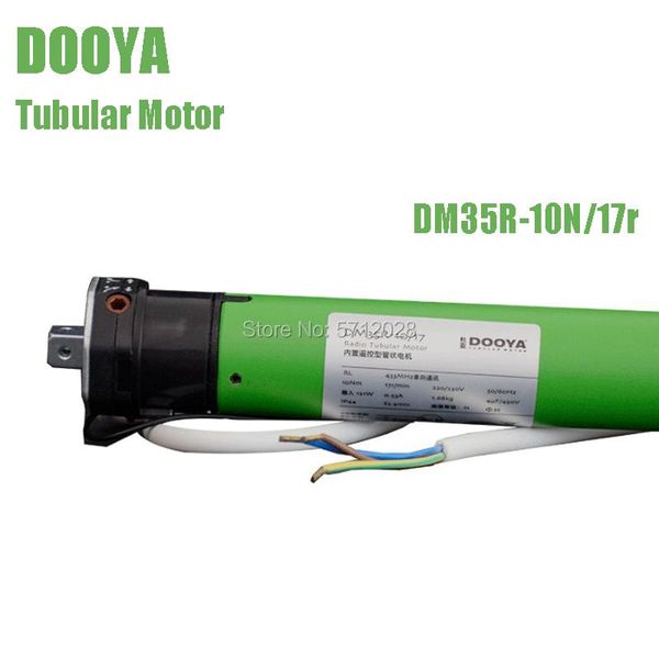 

smart home control dooya dm35r-10n/17r tubular motor for electric roller blinds suitable 50mm tube 220v system