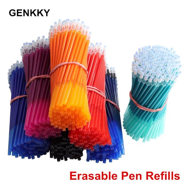 

gel pens 5/8/12/pcs erasable pen refill magic set ink refills stationery blue gel-ink for school office supplies