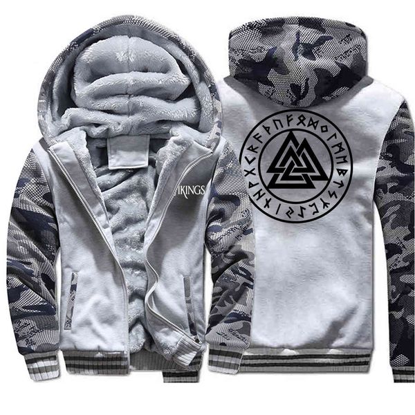 

Fashion Jacket Thickened Men's Hooded Sweater in Winter 2021, Dark grey - hei + chest logo
