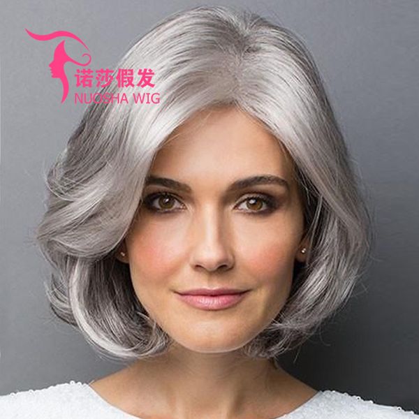 

small hair wig curly women's rose net head cover, Black;brown
