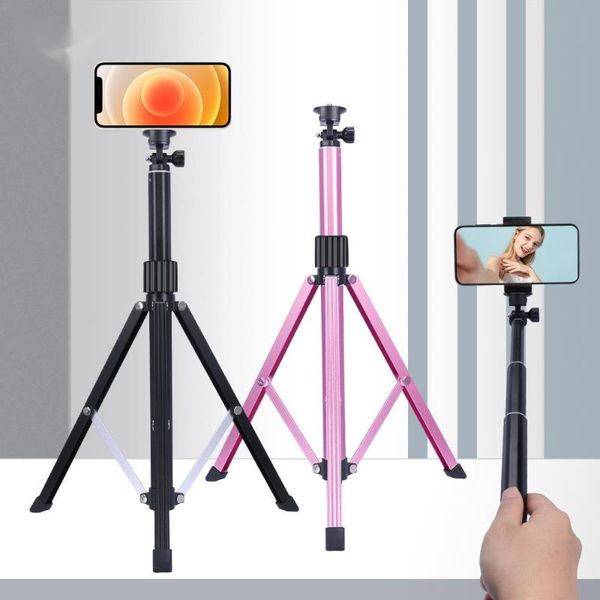 

cell phone mounts & holders 160cm alloy portable tripod stand, selfie stick with holder remote mount for