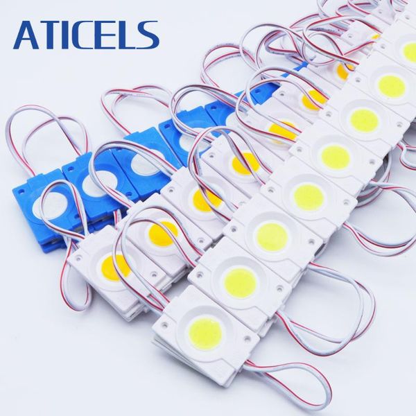 

led modules 2.4w cob super bright advertising light ip65 waterproof for sign back