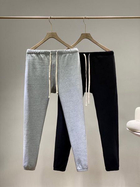 

men's pants 2021 winter mink velvet two-line casual sports trousers, Black