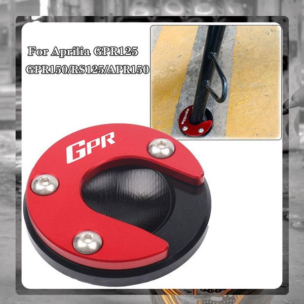 

other motorcycle parts for aprilia gpr125 gpr150 gpr 125 150 cr cr150 apr150 kickstand foot side stand extension pad support plate