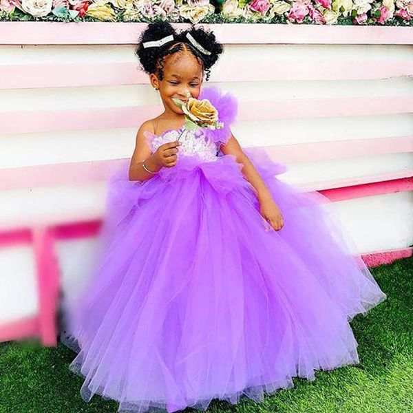 

girl's dresses o-neck crystals lace flower girl sheer neck ball gown tulle lilttle kids birthday pageant weddding gowns, Red;yellow