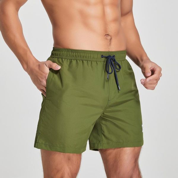 

men's swimwear lined swimming surf shorts beach 2-in-1 no need to wear underpants