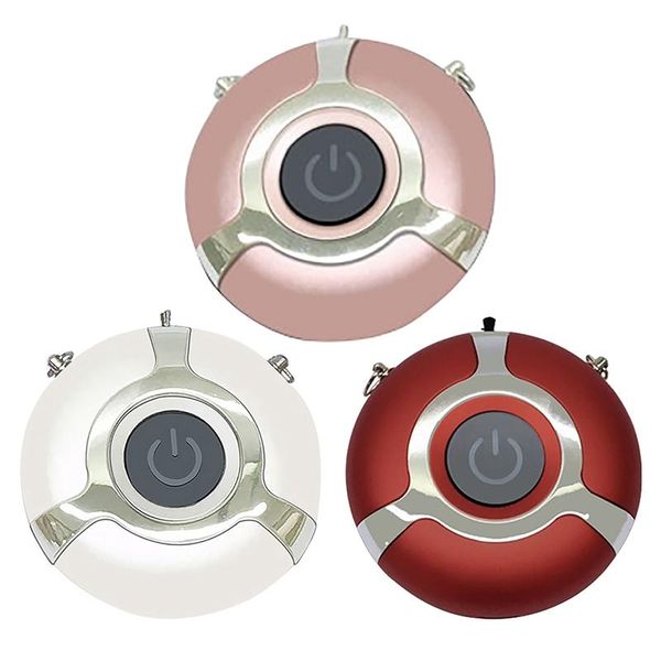 

air purifiers 2 pcs hanging neck purifier, stylish personal wearable necklace portable negative ion purifier