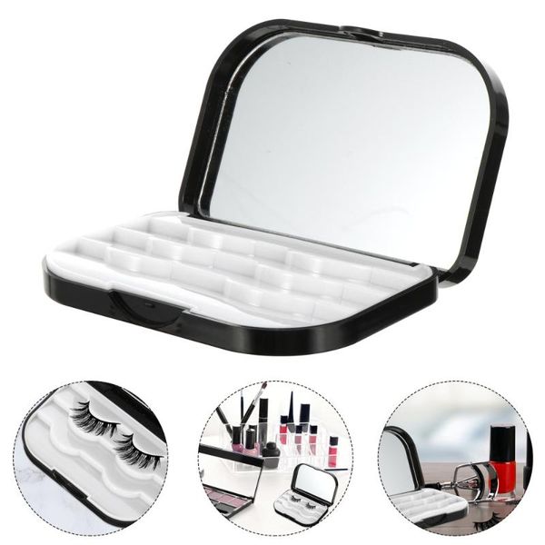 

false eyelashes 1pc empty eyelash packaging box fake lash storage container