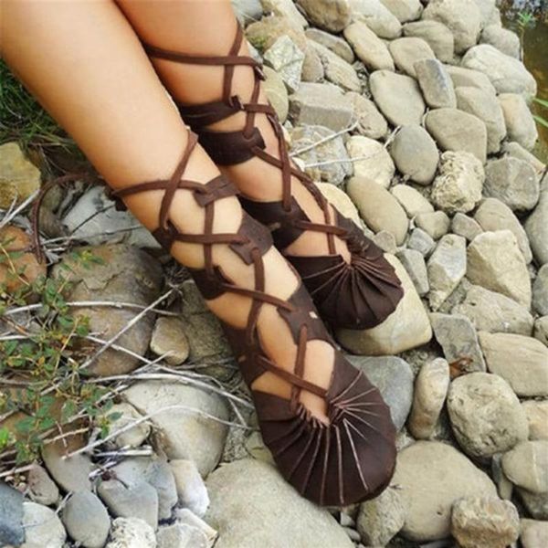 

sandals summer flat for women shoes 2021 round toe ankle strap female hollow out casual roman style woman sandalies, Black