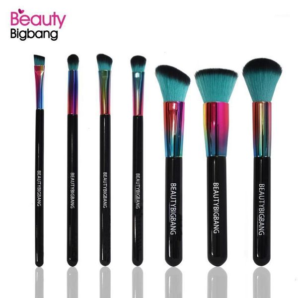 

7pcs cosmetic makeup brush set for blush foundation concealer eye highlight make up cosmetics beauty tools1