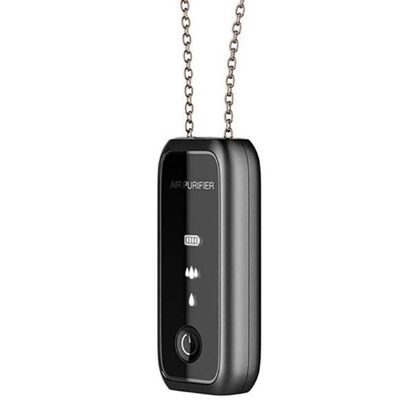 

air purifier personal wearable mini portable 120 million negative ion necklace hanging neck car purifiers