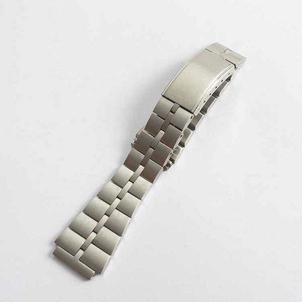 

watch bands 20mm stainless steel band strap silver brushed luxury replacement metal watchband bracelet for, Black;brown