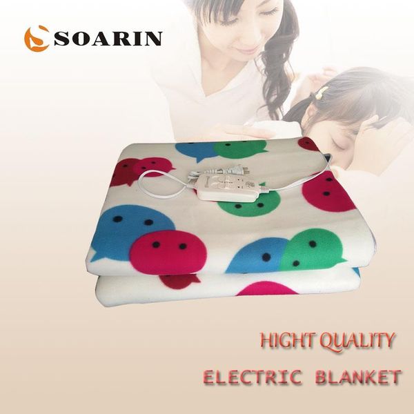

blankets soarin electric blanket double heating 150x180 mantas electricas plush heat control switch 220v