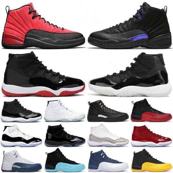 

new mens basketball shoes jumpman 12s dark 12 reverse flu game gold 11s 25th anniversary 11 bred women sports sneakers trainersmlu7