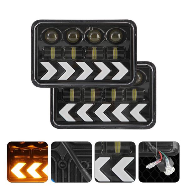 

2pcs 5 inch led light bar offroad headlight practical driving lights for car headlights