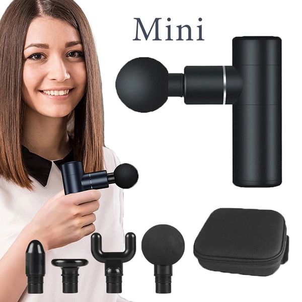 

full body massager massage gun mini pocket deep muscle vibration relax fitness therapy relaxation