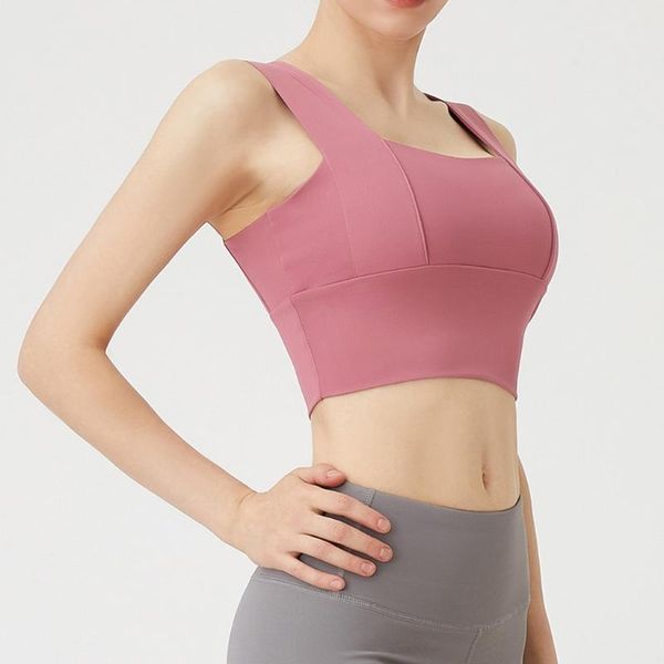 

women seamless workout sport yoga bra wireless sleeveless shockproof crop removable pad gym fitness running bralette outfit