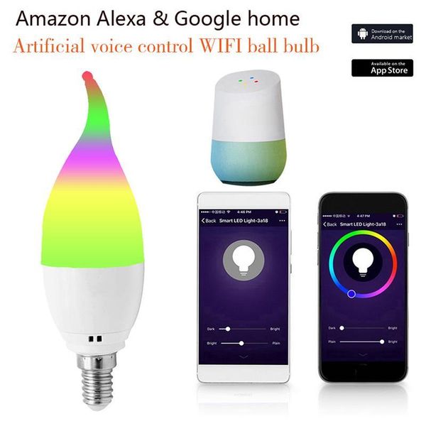 

bulbs wifi control bar party led light bulb lamp super bright durable decoration for amazon alexa