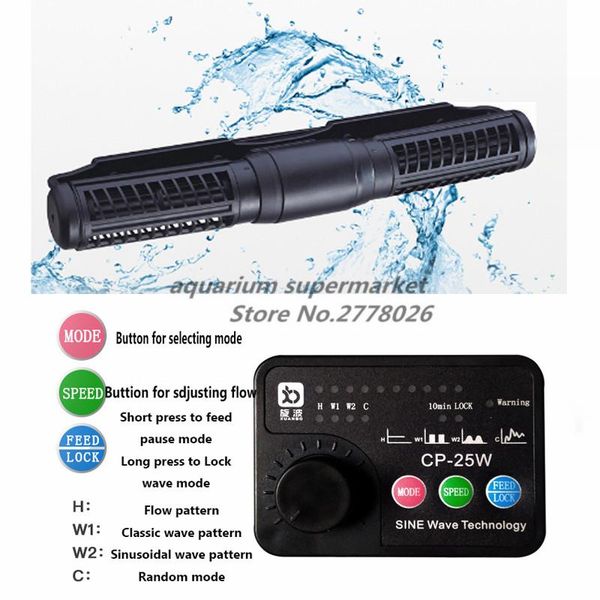 

air pumps & accessories jebao/jecod cp-25 cp-40 cp-55 cross flow circulation pump wavemaker with controller