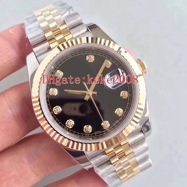 5 Stile Beste Armbanduhren EW Factory 41mm 126333 Datum Zweifarbiges Jubiläumsarmband Diamant CAL.3235 Uhrwerk Automatische Herrenuhr Uhren