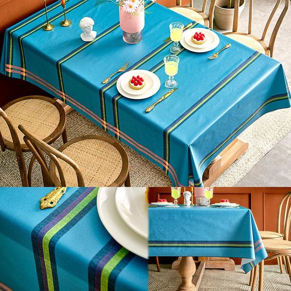 

soft pvc tablecloth el picnic table rectangular cover home dining tea decoration lace tassel cloth