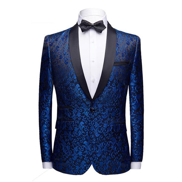 

men's suits & blazers fegkzli mens casual wedding tuxedo slim fit party dress business office blazer, White;black